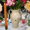 Vaso dipinto a mano Golden Dawn, alt. 26 cm