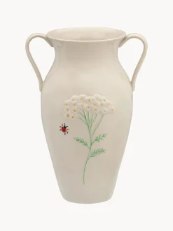 Vaso dipinto a mano Golden Dawn, alt. 26 cm
