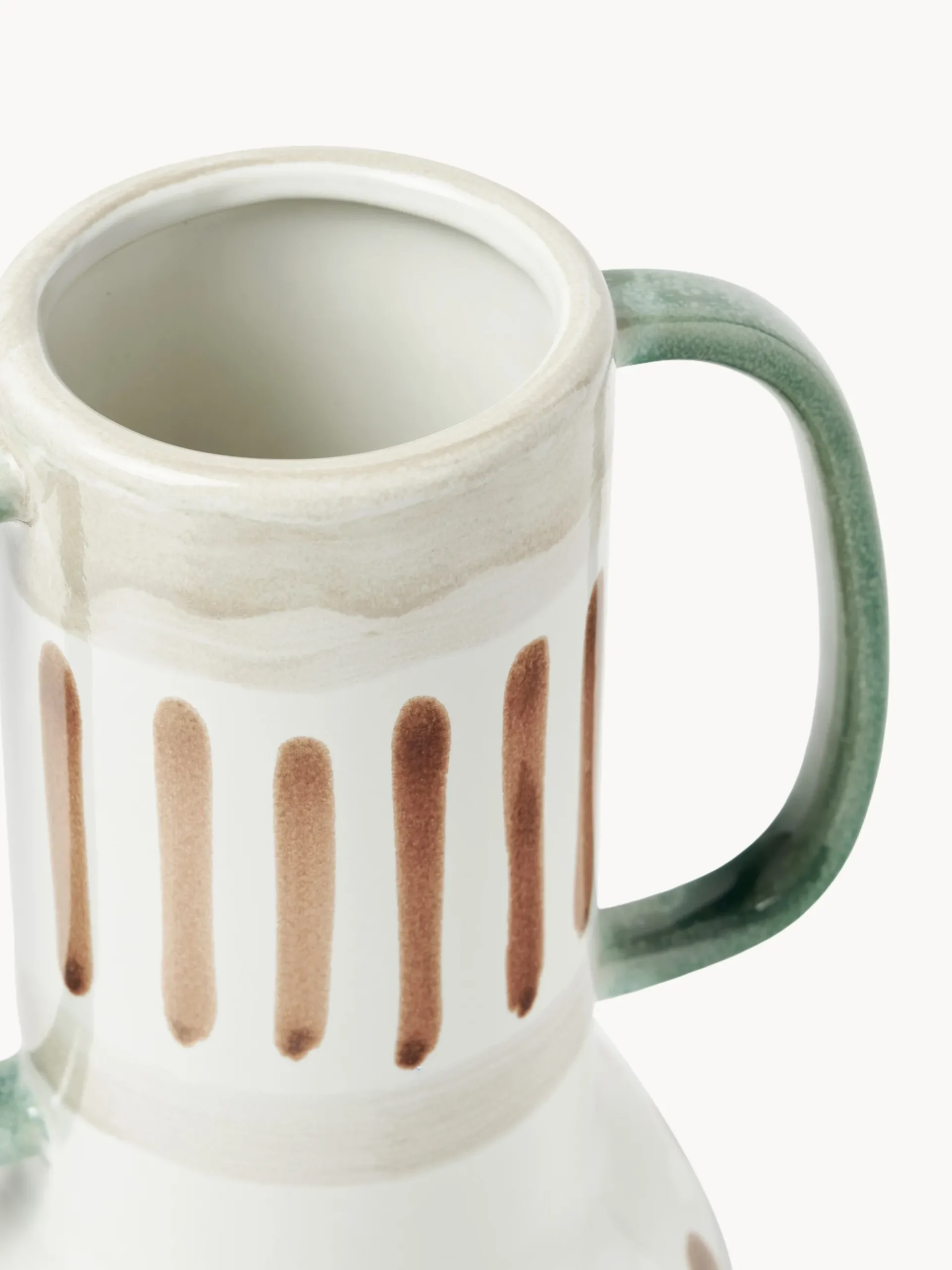 Vaso dipinto a mano Lise, alt. 30 cm