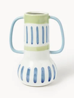 Vaso dipinto a mano Lise, alt. 30 cm