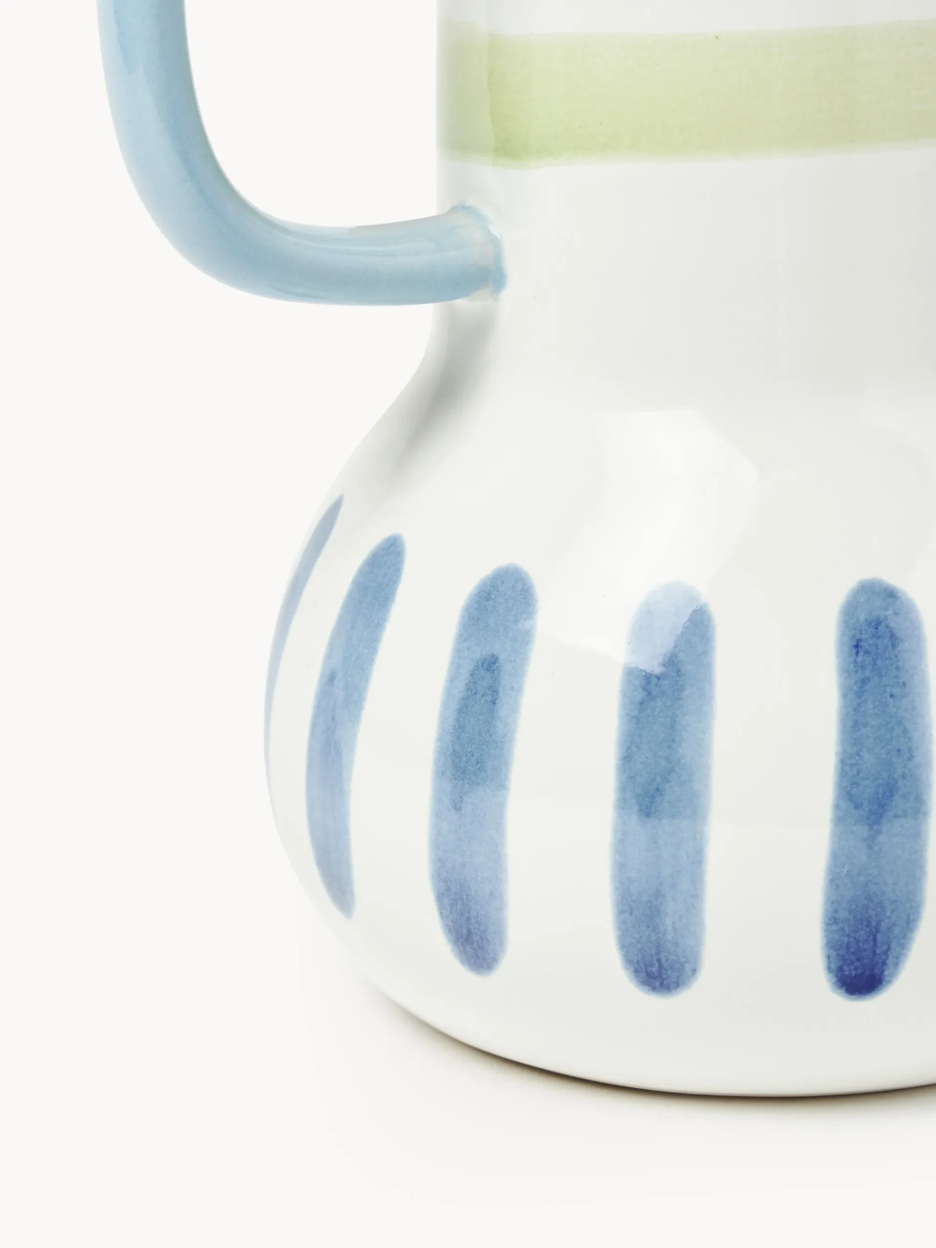 Vaso dipinto a mano Lise, alt. 30 cm