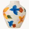 Vaso dipinto a mano Maricala, alt. 27 cm