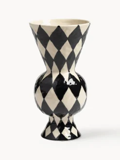 Vaso dipinto a mano Rhombic, alt. 30 cm