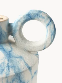 Vaso effetto marmo Kiko, alt. 27 cm
