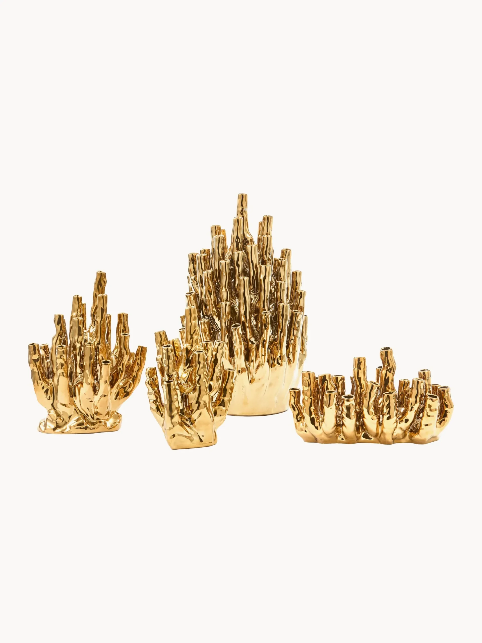 Vaso fatto a mano Coral Reef, alt. 24 cm