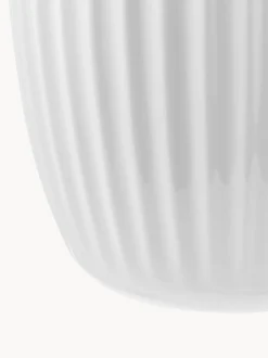 Vaso fatto a mano in porcellana Hammershoi, alt. 20 cm