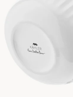 Vaso fatto a mano in porcellana Hammershoi, alt. 20 cm