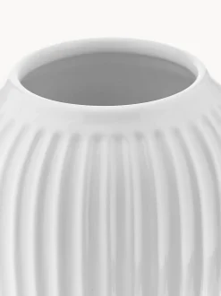 Vaso fatto a mano in porcellana Hammershoi, alt. 20 cm