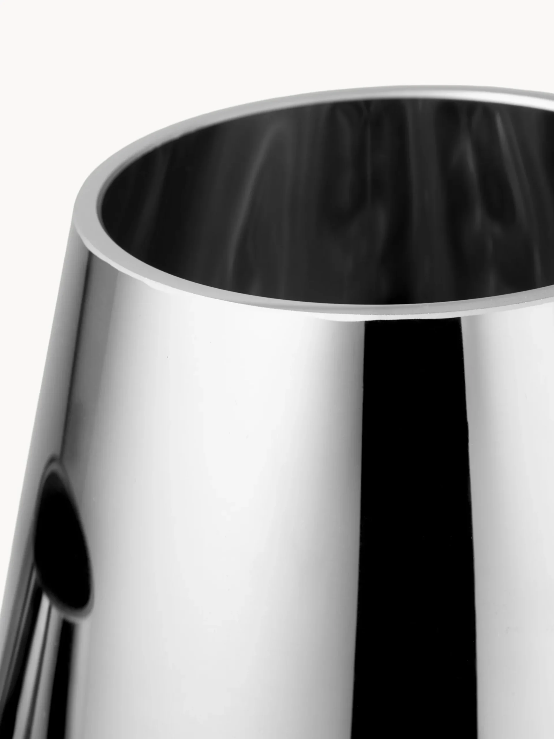 Vaso grande in vetro soffiato Mirror