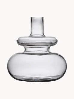 Vaso grande in vetro soffiato Inu, alt. 33 cm