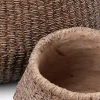 Vaso in cemento fatto a mano Faux-Puff, alt. 13 cm