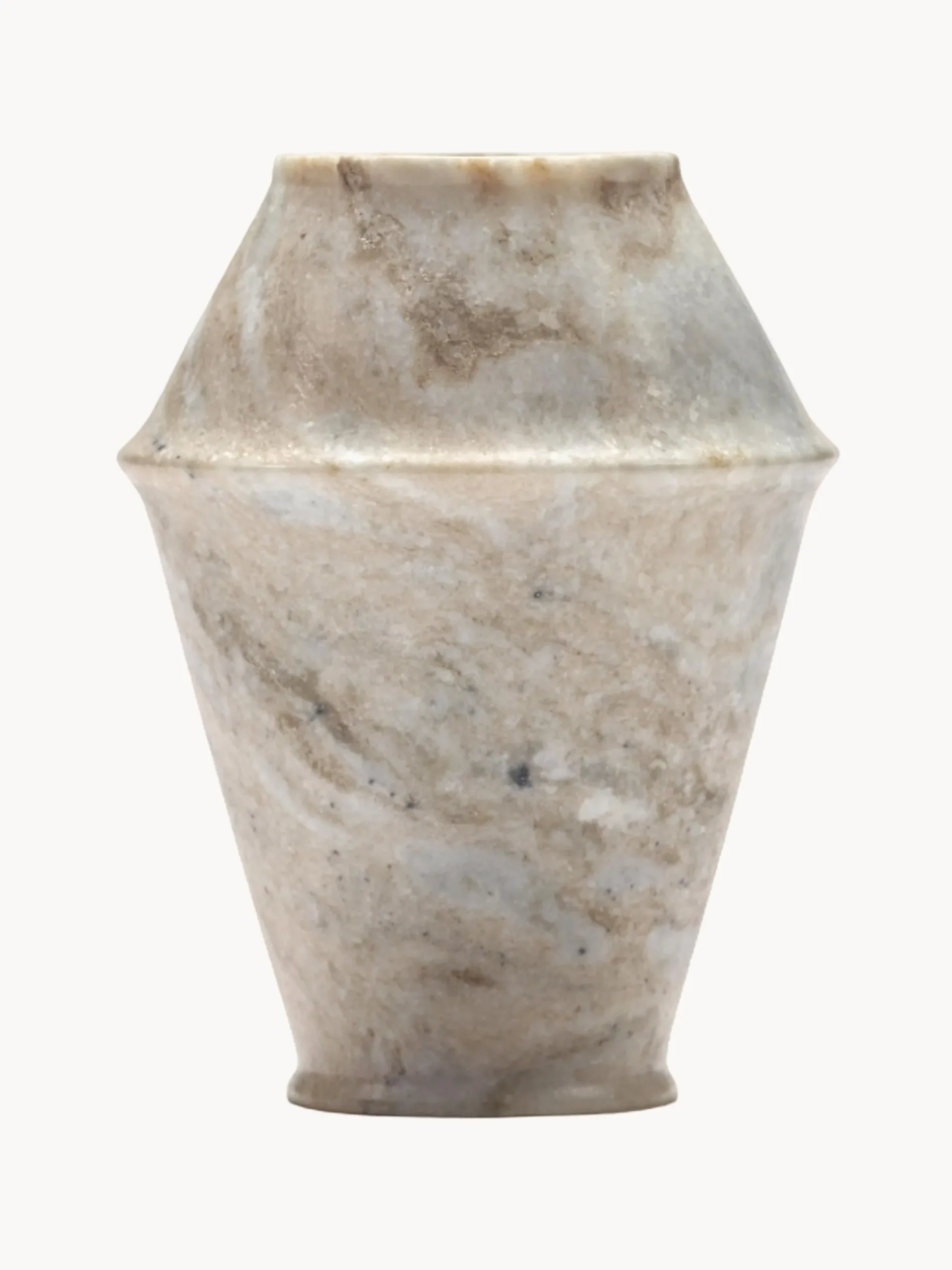 Vaso in marmo Serax x Kelly Wearstler Dune, alt. 18 cm