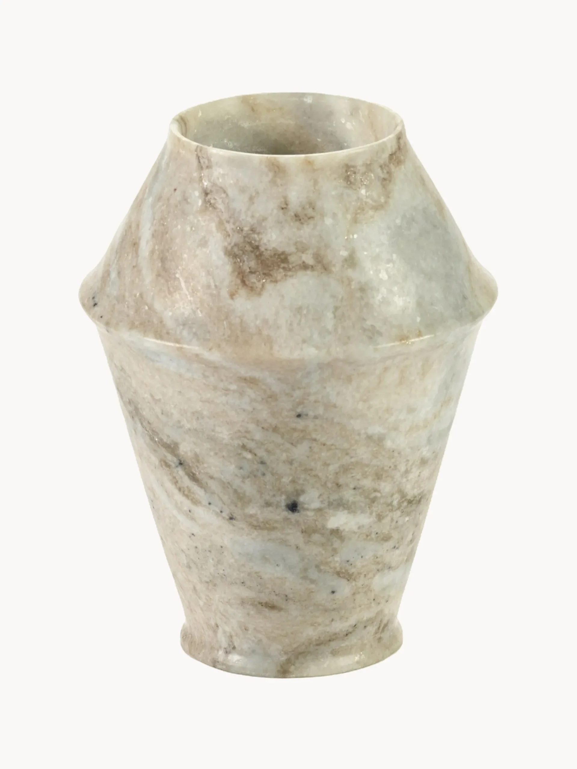 Vaso in marmo Serax x Kelly Wearstler Dune, alt. 18 cm