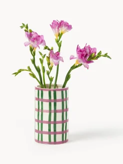 Vaso in porcellana fatto a mano Clash, alt. 13 cm