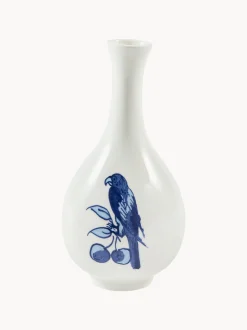 Vaso in porcellana Small Bird, alt. 17 cm
