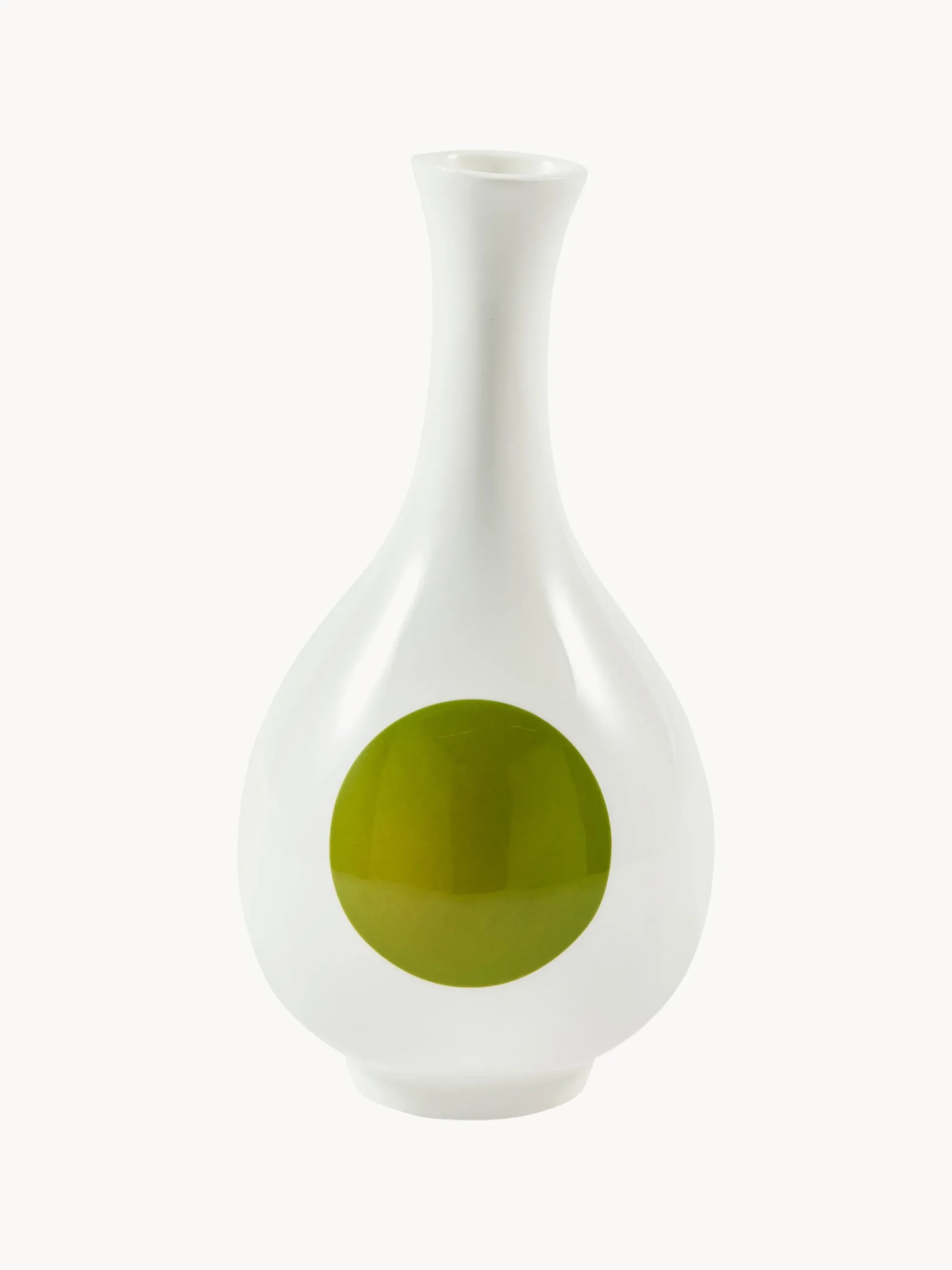 Vaso in porcellana Small Bird, alt. 17 cm