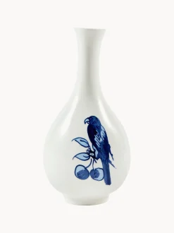 Vaso in porcellana Small Bird, alt. 17 cm