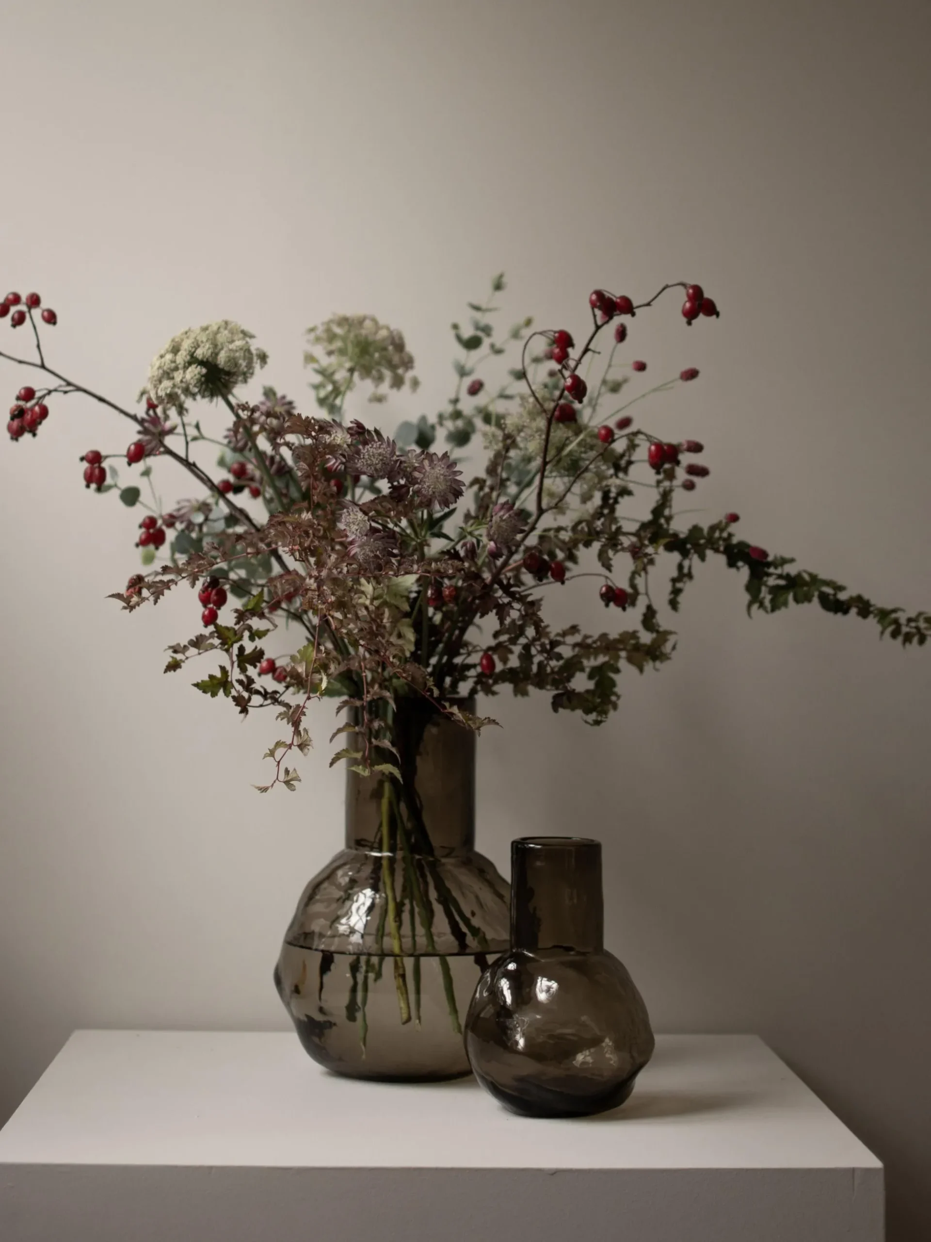 Vaso in vetro Bunch, alt. 30 cm