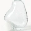 Vaso in vetro con bolle d'aria Nicky, alt. 20 cm