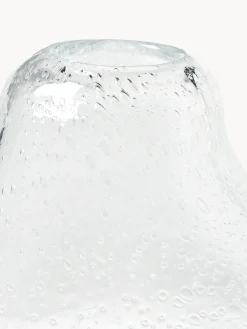 Vaso in vetro con bolle d'aria Nicky, alt. 20 cm