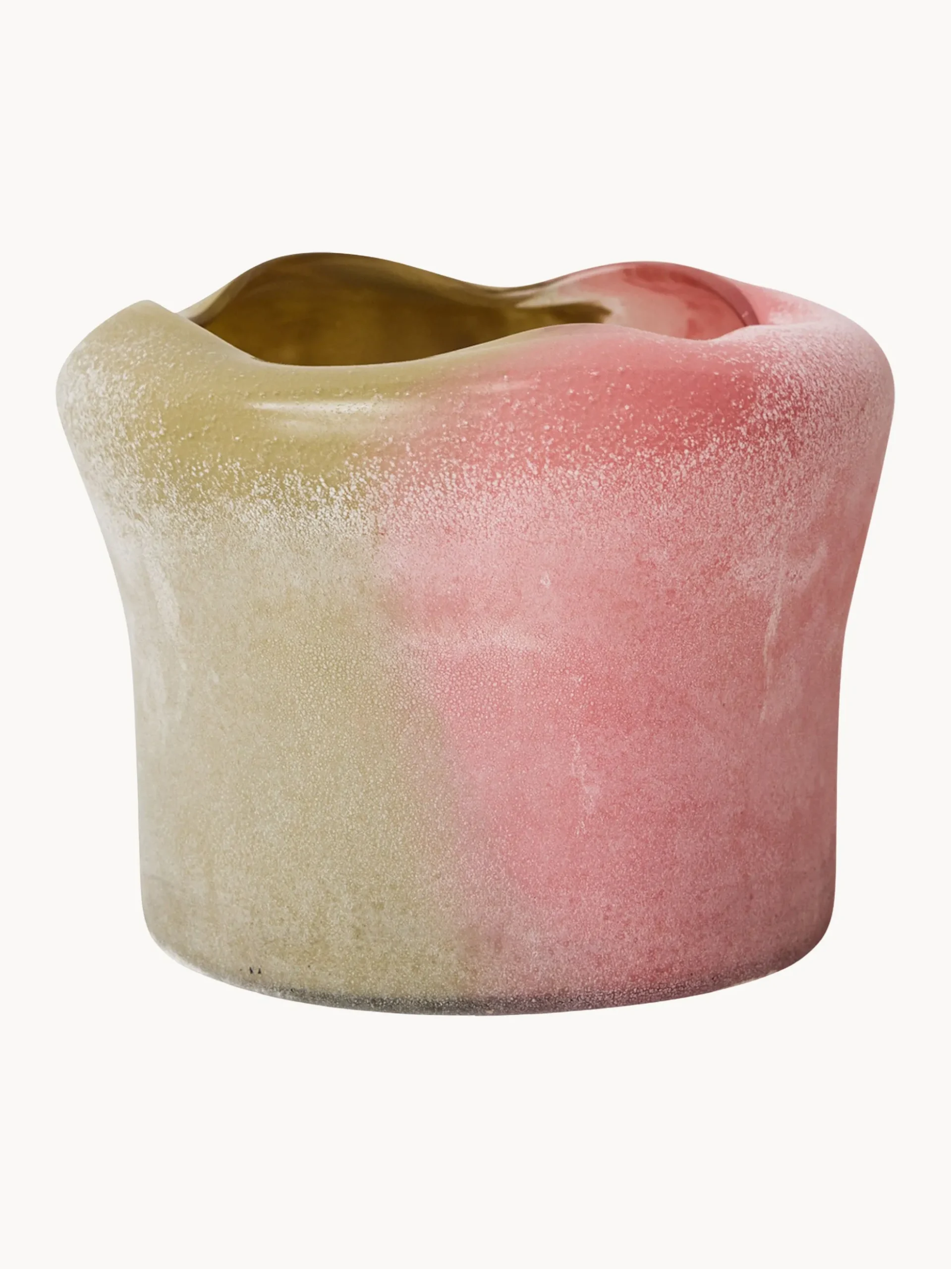 Vaso in vetro Frances, alt. 22 cm