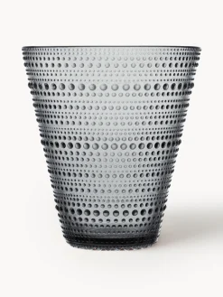 Vaso in vetro Kastehelmi, alt. 15 cm
