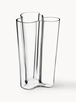 Vaso in vetro soffiato Alvar Aalto, alt. 25 cm