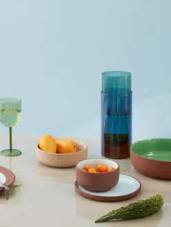 Vaso in vetro soffiato Bouquet Tube, alt. 27 cm