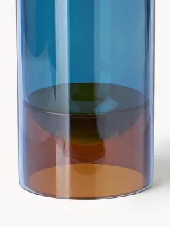 Vaso in vetro soffiato Bouquet Tube, alt. 27 cm