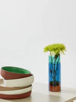 Vaso in vetro soffiato Bouquet Tube, alt. 27 cm