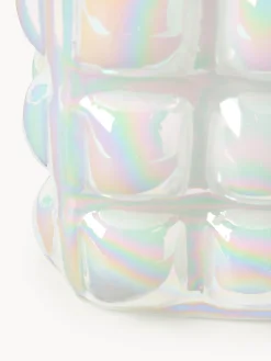 Vaso in vetro soffiato Bubble, alt. 18 cm