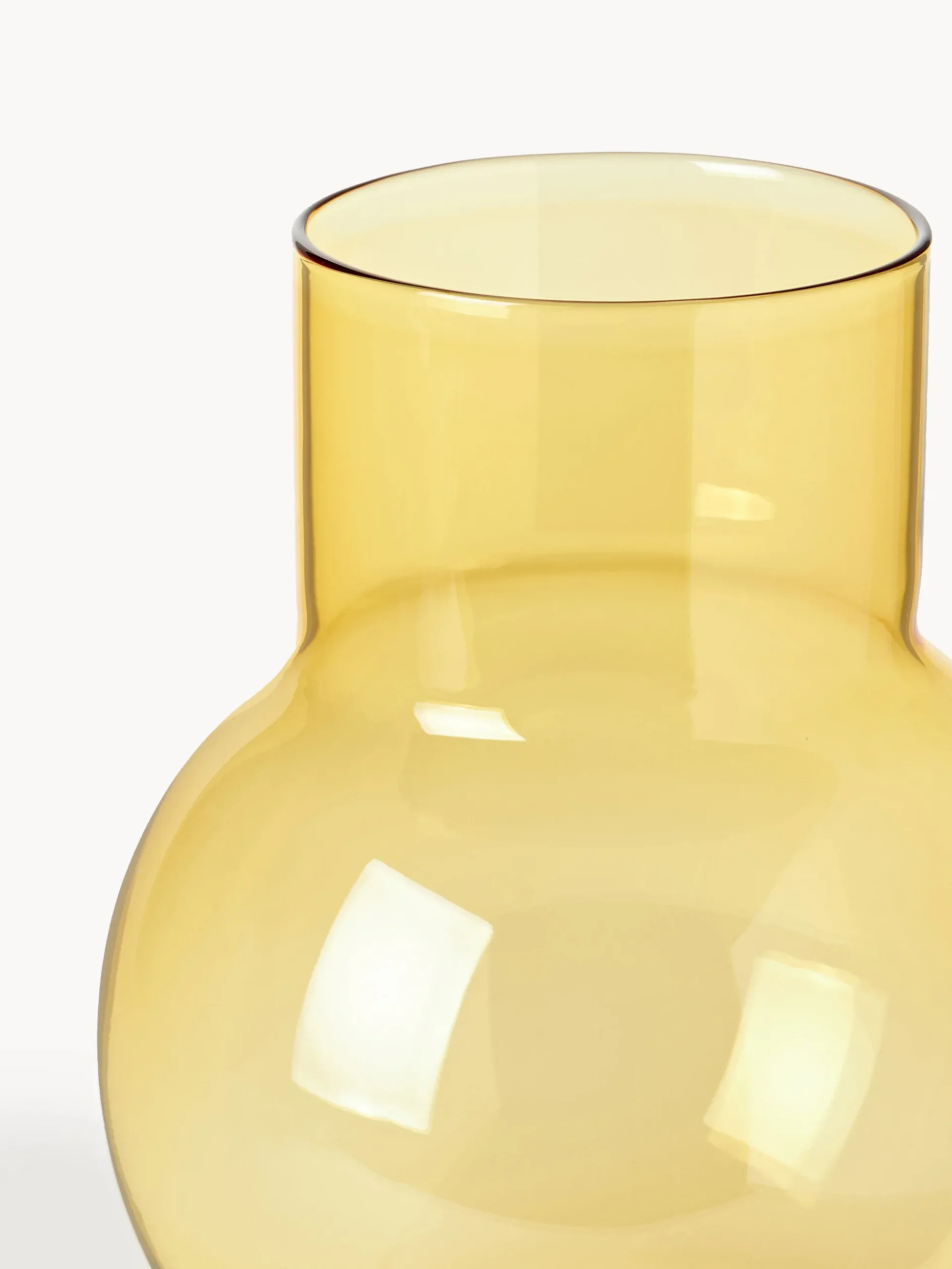 Vaso in vetro soffiato Bubble, alt. 27 cm