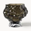 Vaso in vetro soffiato Canyon, alt. 18 cm