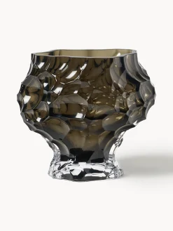 Vaso in vetro soffiato Canyon, alt. 18 cm