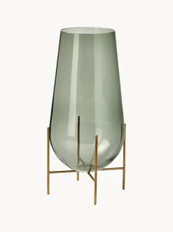 Vaso in vetro soffiato Échasse, alt. 44 cm
