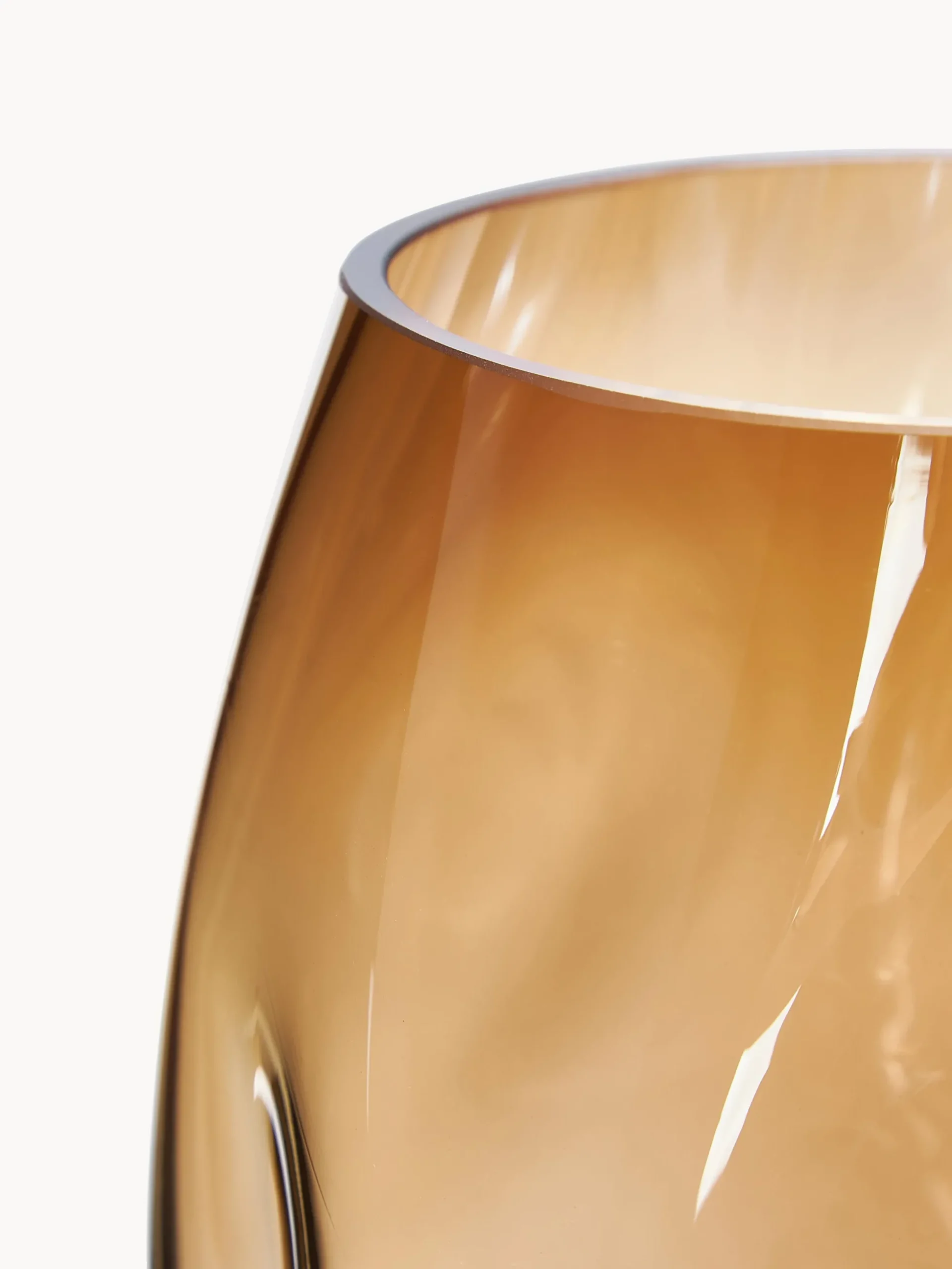 Vaso in vetro soffiato Luster
