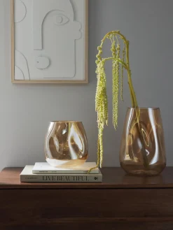 Vaso in vetro soffiato Luster