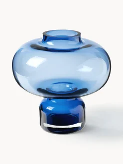 Vaso in vetro soffiato Nicola, alt. 20 cm