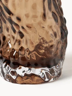 Vaso in vetro soffiato Ostrea Rock, alt. 30 cm