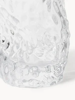 Vaso in vetro soffiato Ostrea Rock, alt. 30 cm