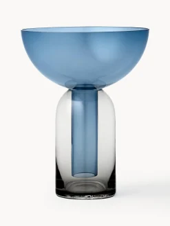 Vaso in vetro soffiato Torus, alt. 20 cm