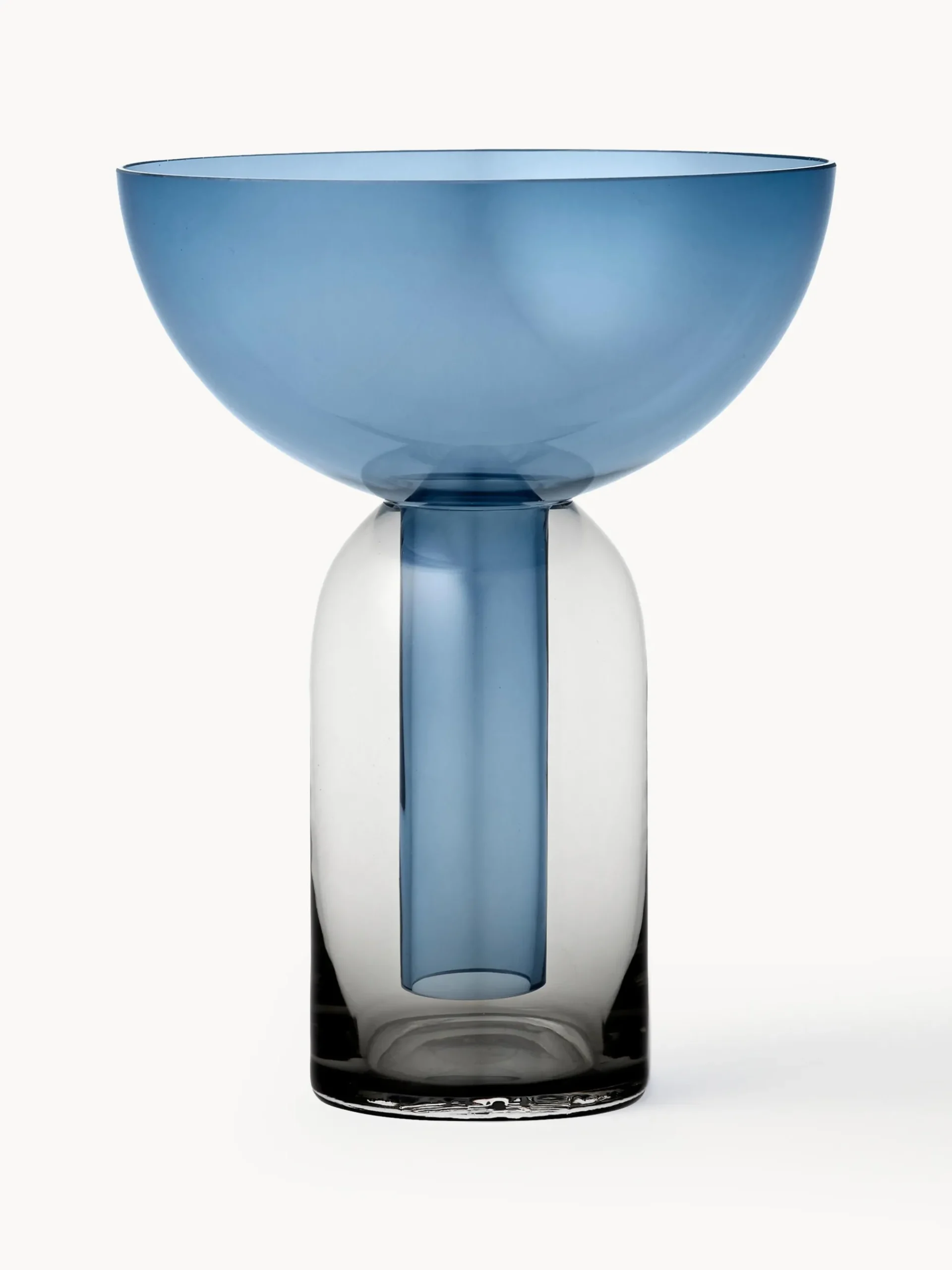 Vaso in vetro soffiato Torus, alt. 20 cm