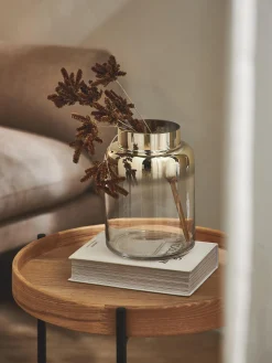 Vaso in vetro soffiato Uma, alt. 20 cm