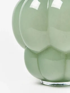Vaso in vetro soffiato Uva, alt. 22 cm