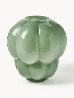 Vaso in vetro soffiato Uva, alt. 35 cm