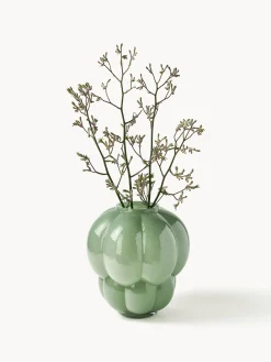 Vaso in vetro soffiato Uva, alt. 35 cm