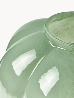 Vaso in vetro soffiato Uva, alt. 35 cm