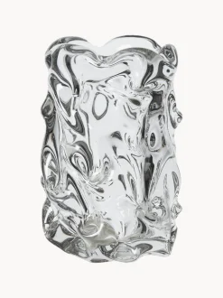 Vaso in vetro soffiato Virelle, alt. 18 cm