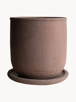 Vaso per piante da esterno in terracotta Terra, alt. 36 cm