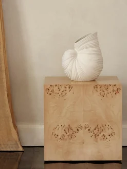 Vaso a forma di conchiglia Shell, alt. 27 cm